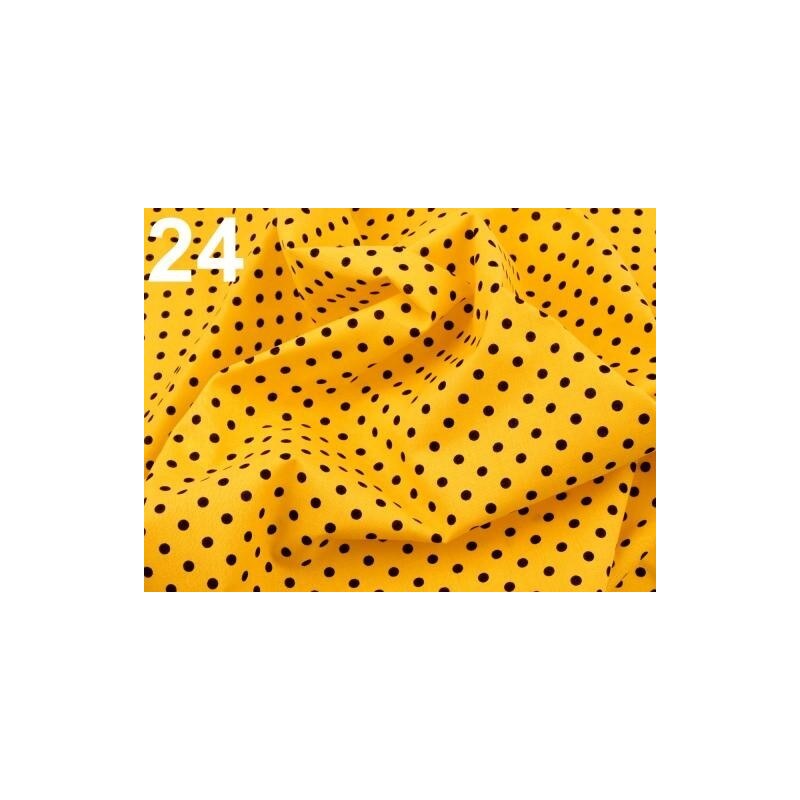 Stoklasa Bavlněný šátek 65x65 cm s puntíky (1 ks) - 24 oranžovožlutá