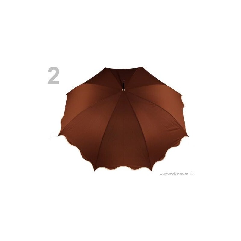 Stoklasa Dámský vystřelovací deštník (1 ks) - 2 hnědá