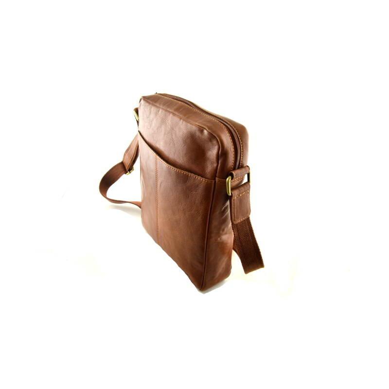 SendiDesign Pánská taška přes rameno Sendi Design - světle hnědá