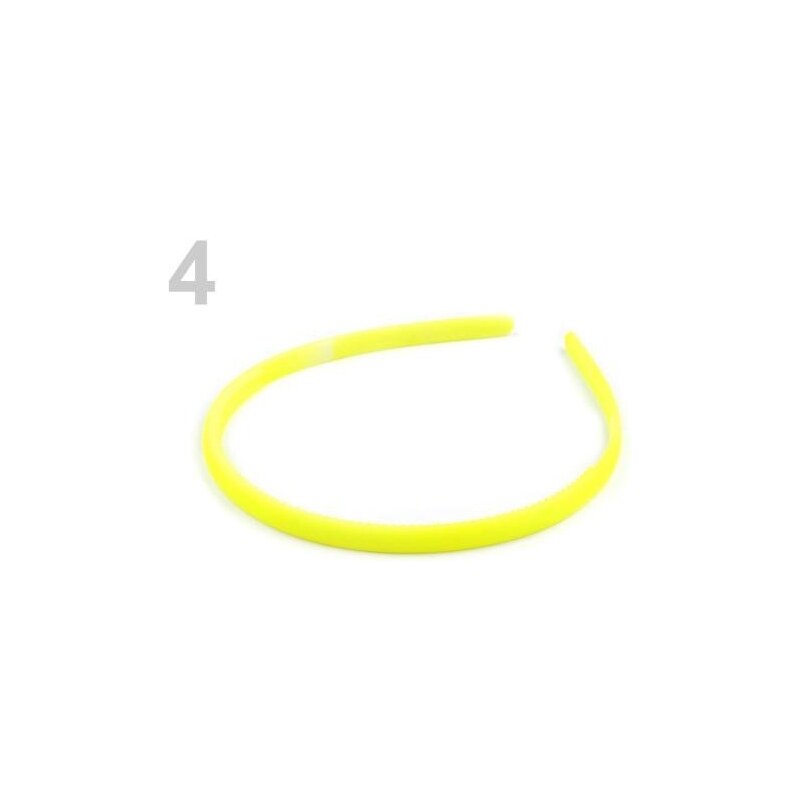 Stoklasa Plastová čelenka reflexní (1 ks) - 4 žlutá reflexní