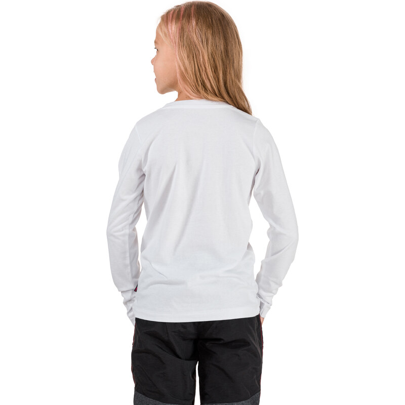 SAM 73 Dívčí triko s dlouhým rukávem BERENGO Bílá 116-122