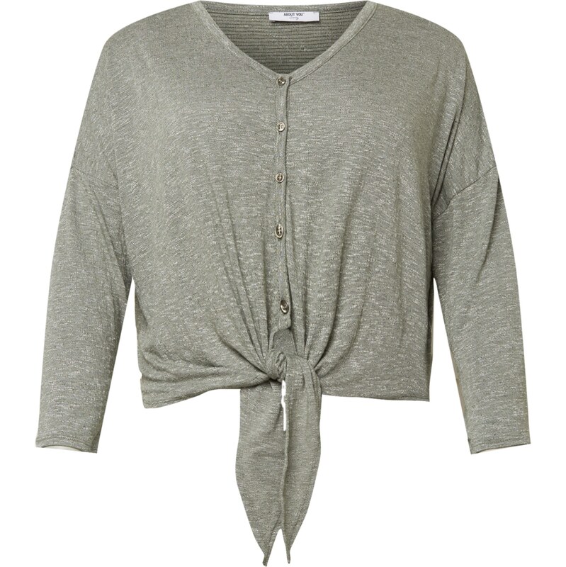 ABOUT YOU Curvy Tričko Jaden khaki