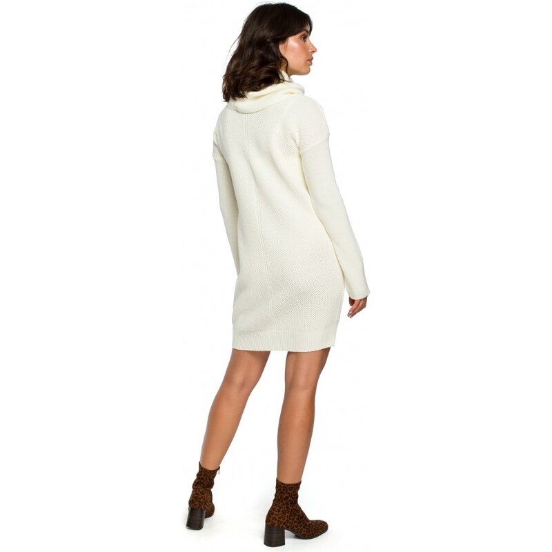 BeWear Pletené svetrové šaty BK010 - Moe