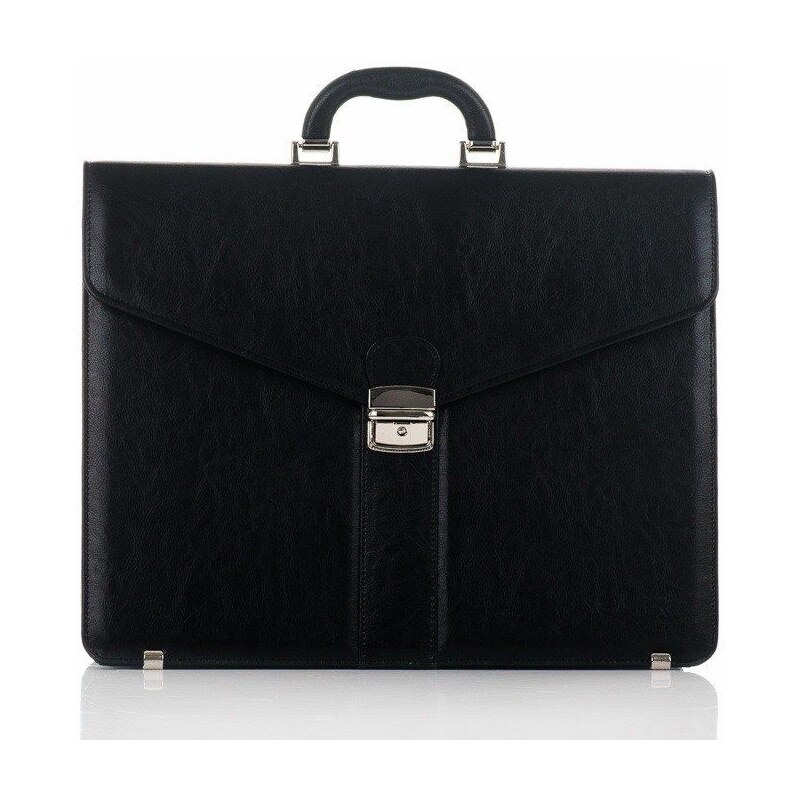 SOLIER Aktovka Business Briefcase Black - bazar