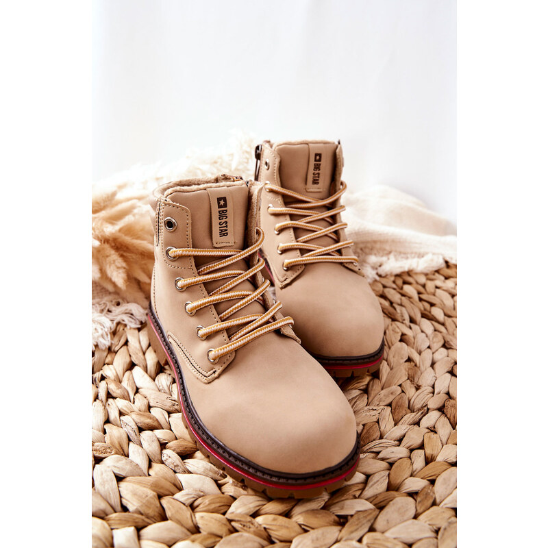 BIG STAR SHOES Children's Trapper Boots Big Star BB374126BS Beige