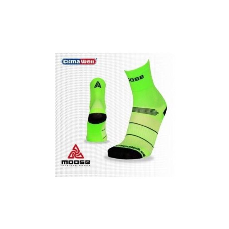 Race FLUO reflexní ponožky Moose