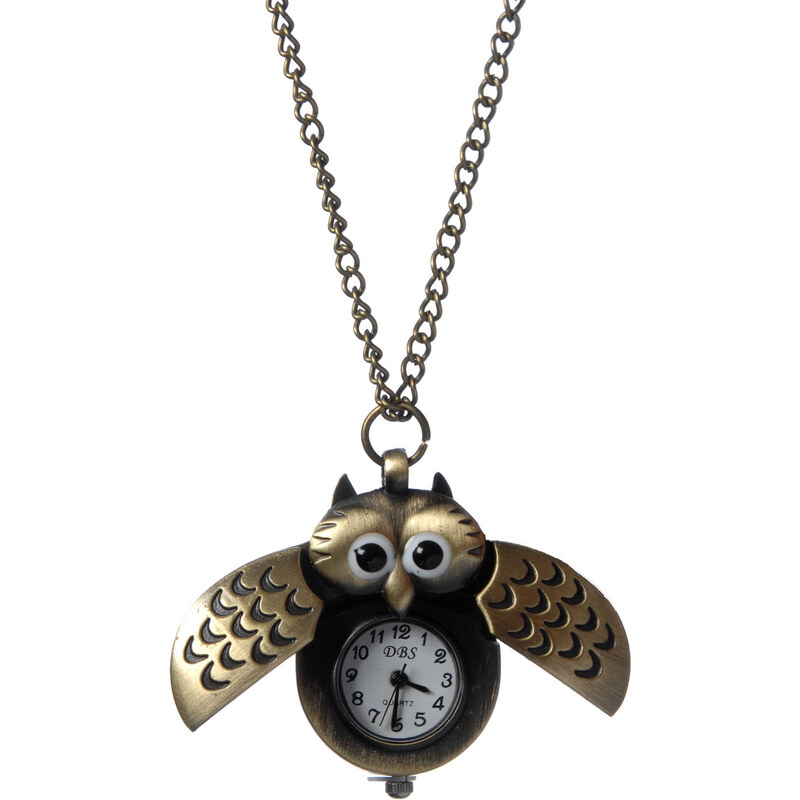 Stylepit Punk Birds náhrdelník s hodinami