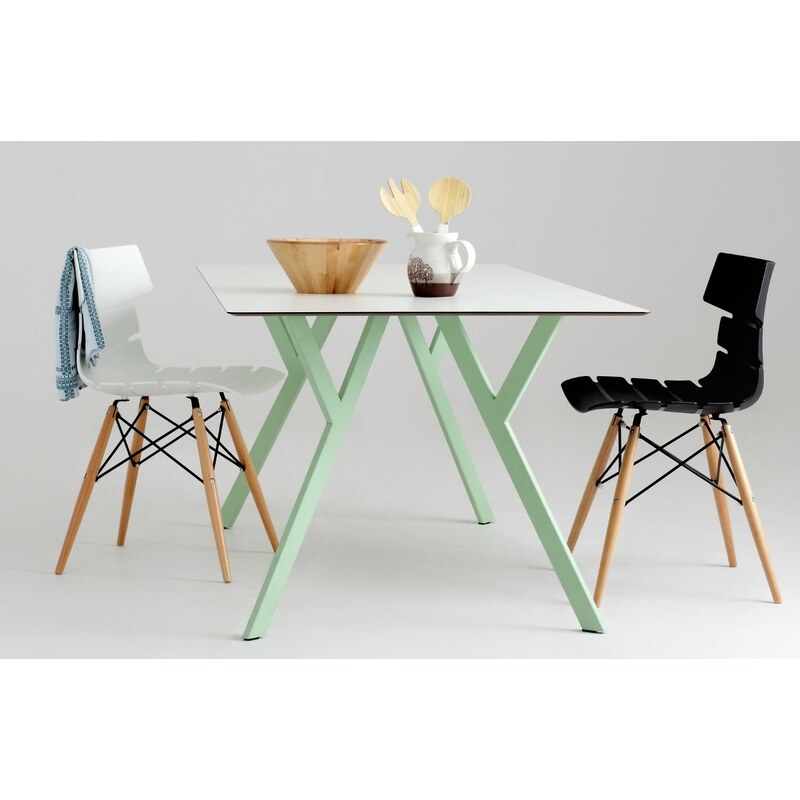 Nordic Design Bílý jídelní stůl Colle Luna 90x180 cm