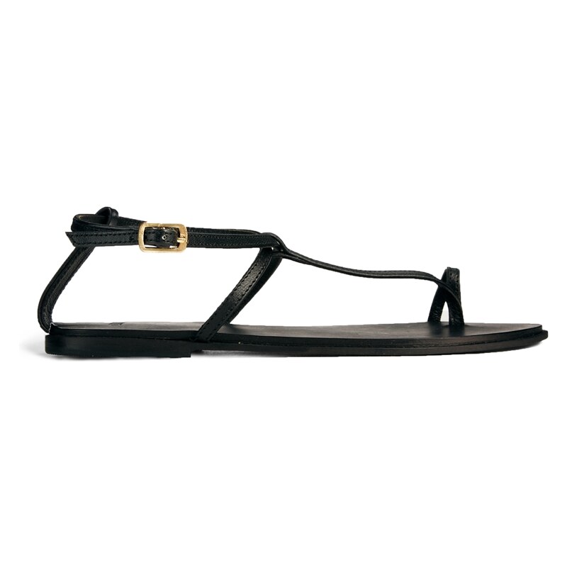 ASOS FOOTLOOSE Leather Flat Sandals