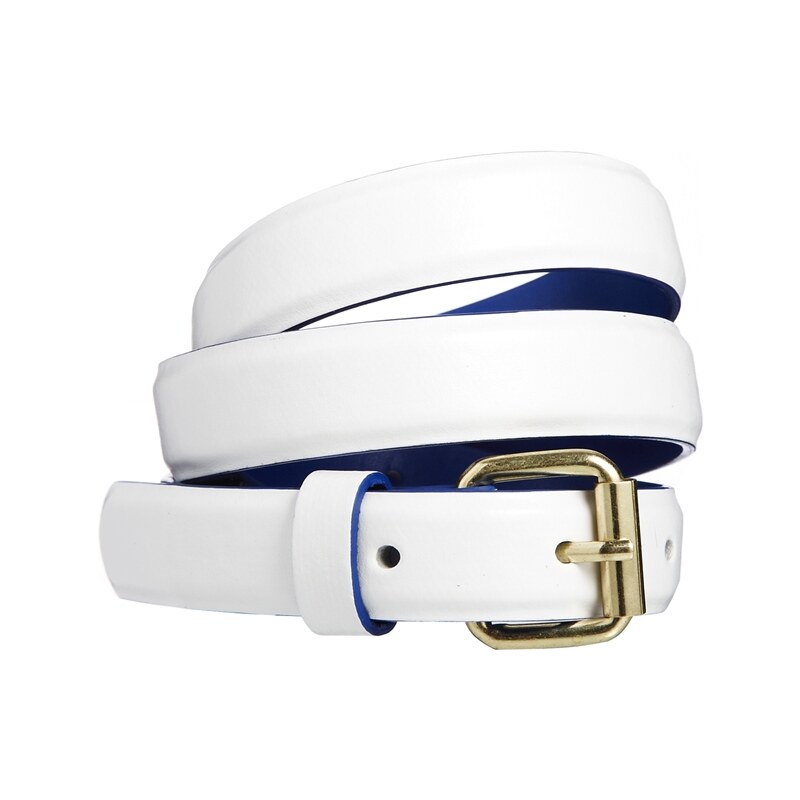 ASOS Skinny Waist Belt With Contrast Edge Paint