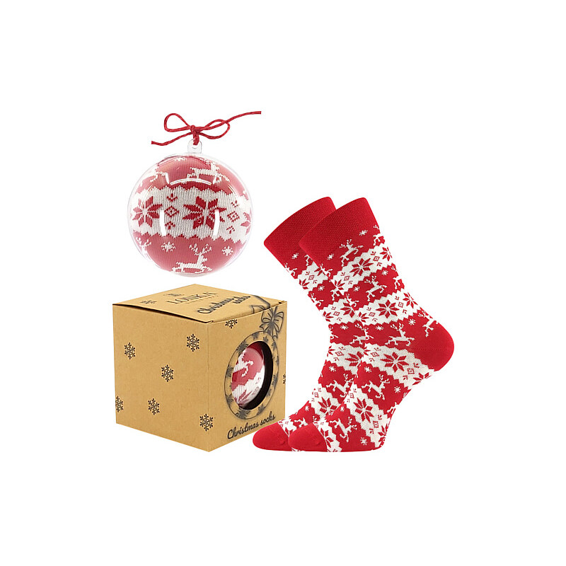 ELFI dárkové vánoční ponožky Lonka