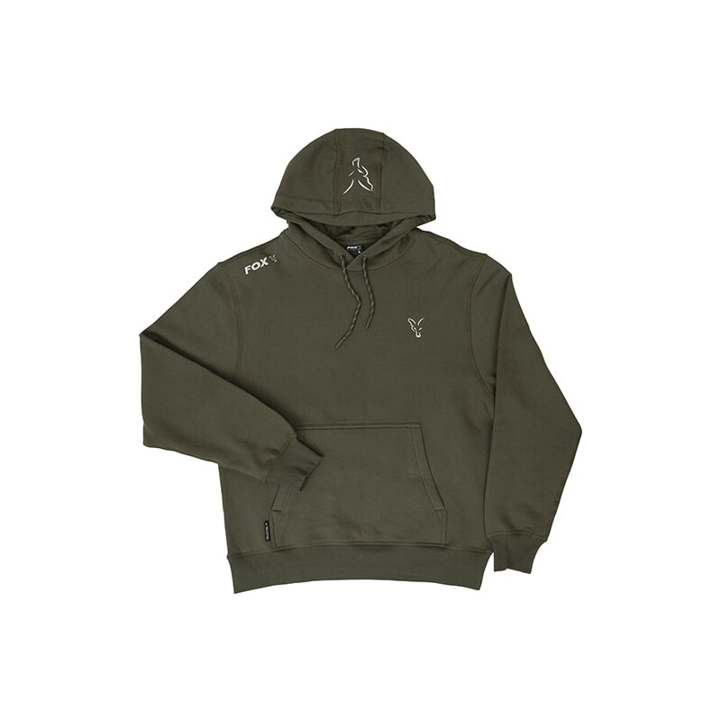 Fox Mikina Collection Green ilver Hoodie -