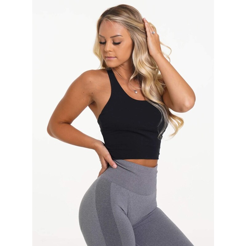 Gymclothes Dámský Crop Top Tiras Black