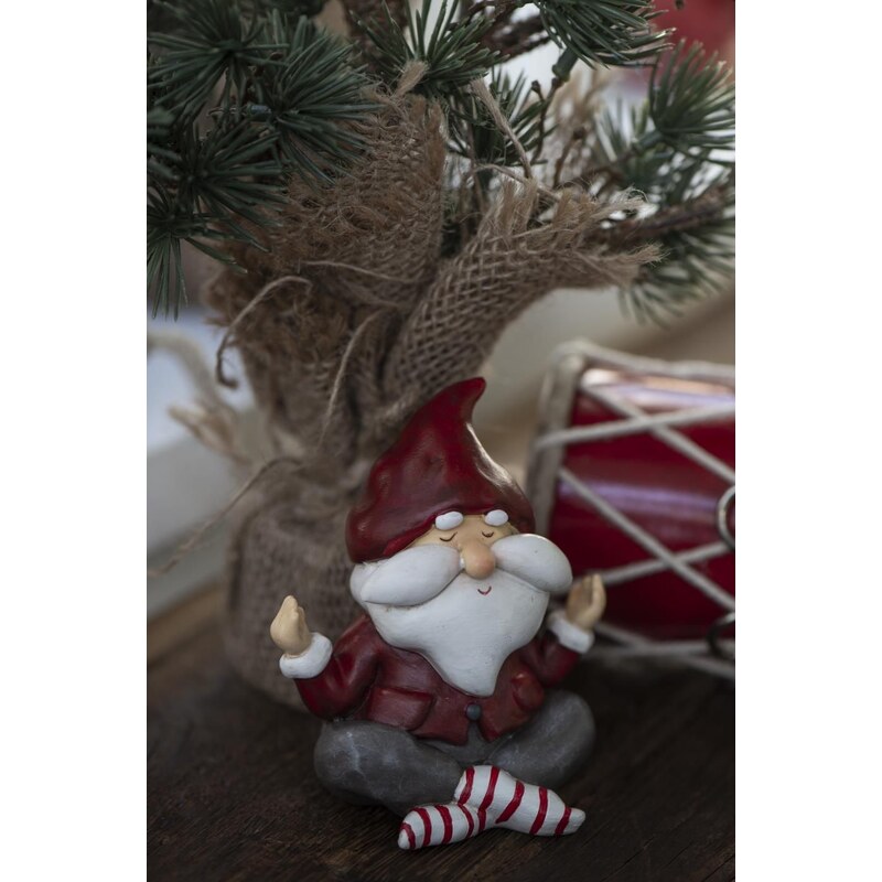 IB LAURSEN Vánoční figurka Santa's Helper Boy Yoga A