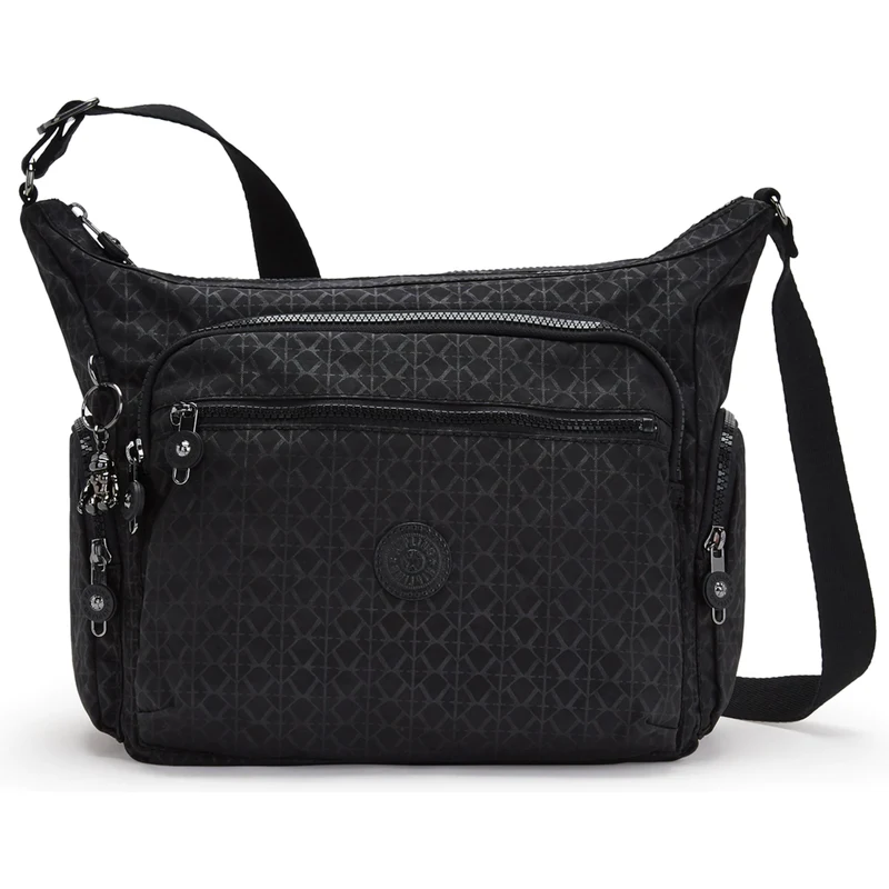 KIPLING Taška přes rameno Gabbie šedá / černá 108754311