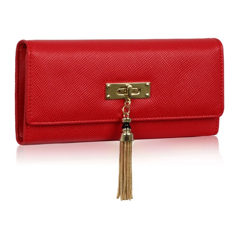 Dámská peněženka LS Fashion (LSP1044) - červená