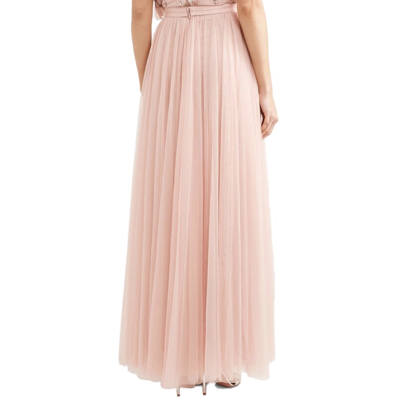 Růžová sukně - NEEDLE & THREAD