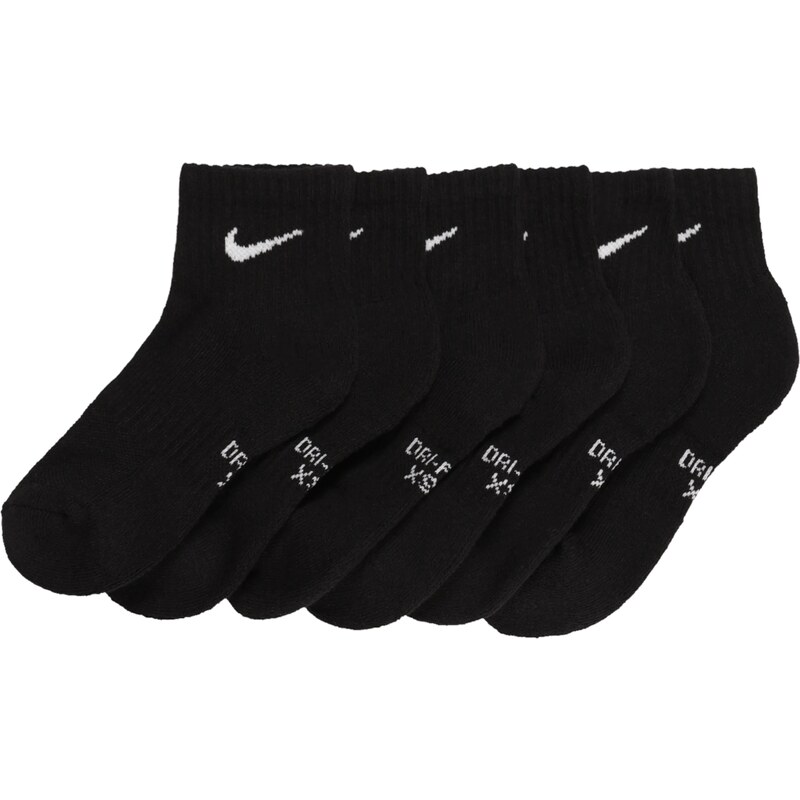 Nike Sportswear Sportovní ponožky černá / bílá