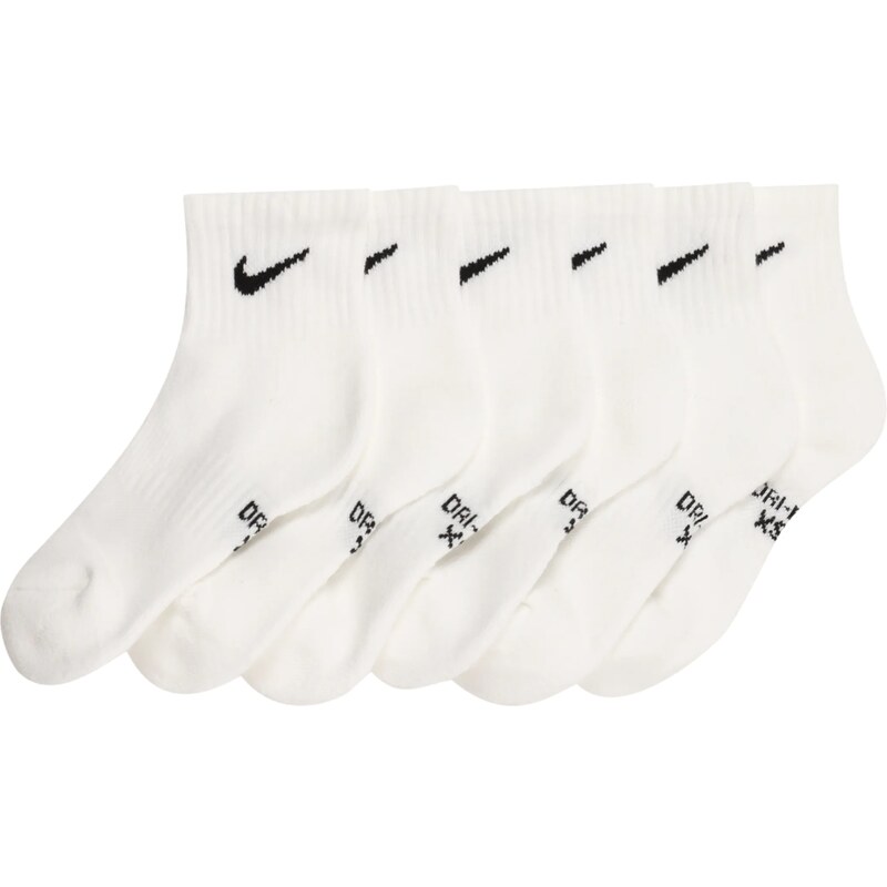 Nike Sportswear Sportovní ponožky černá / bílá