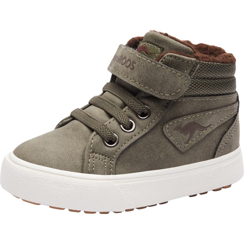 KangaROOS Kozačky KaVu III olivová