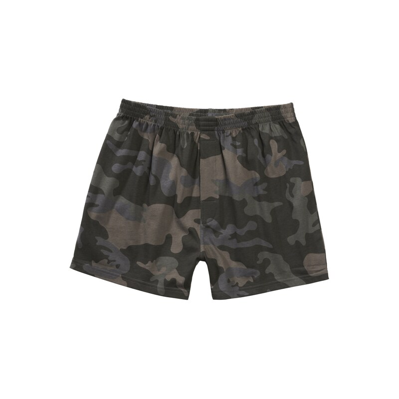 Brandit Boxerky hnědá / šedá / zelená