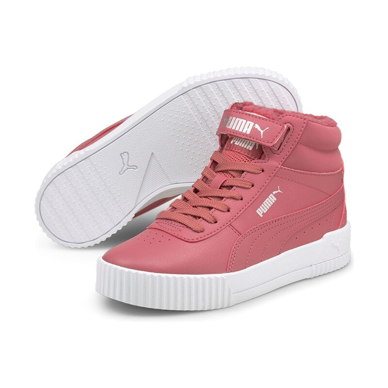 Div i kotnikove boty Puma Carina Mid FUR JR R ova GLAMI.cz