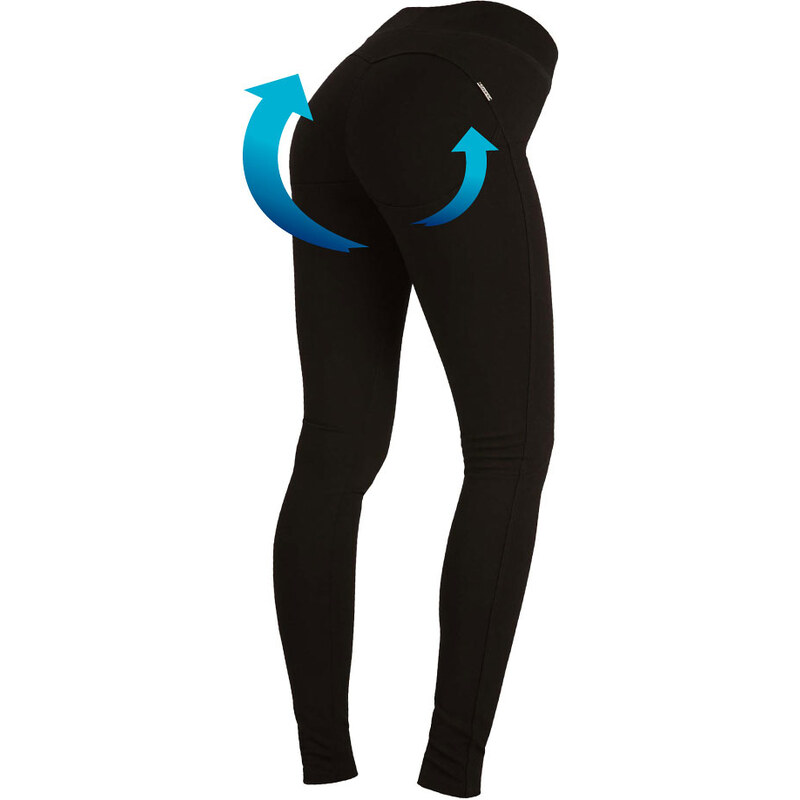Dámské push-up legíny 9C802 LITEX černá 105372385