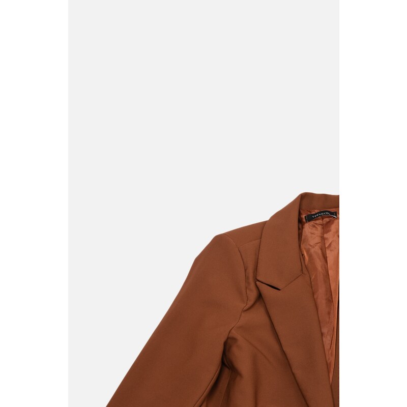 Trendyol Brown Buttoned Jacket