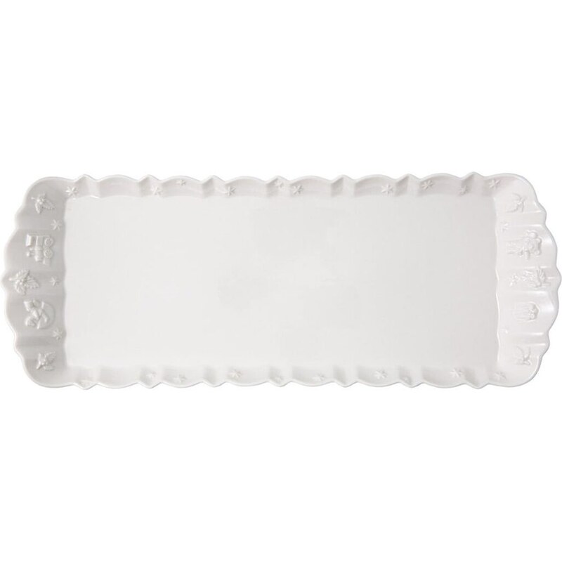 Villeroy & Boch Toy's Delight Royal Classic – Assiette Plate 29,5 Cm En Porcelaine Premium Blanche, Motifs Noël Erzgebirge, Vaisselle Festive Haut De Gamme Allemande
