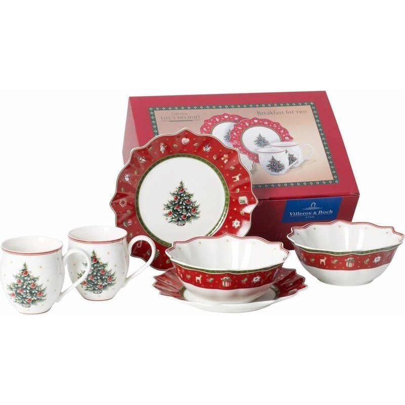 Toy's Delight Snídaňová sada červená 6ks, Villeroy & Boch