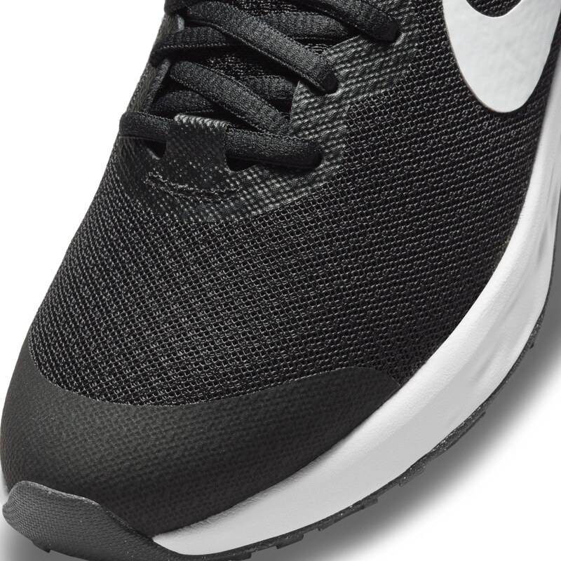 Nike Revolution 6 BLACK/WHITE-DK SMOKE GREY