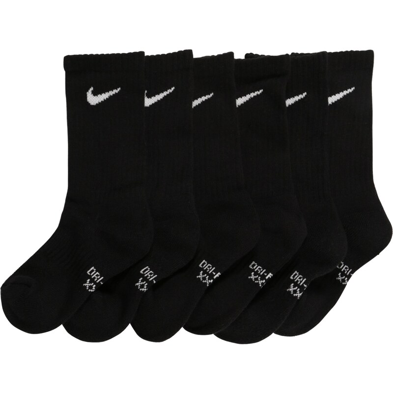 Nike Sportswear Ponožky černá / bílá