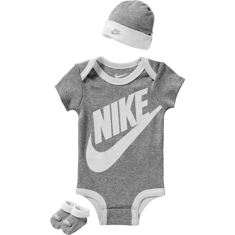 Nike Sportswear Sada Futura tmavě šedá / bílá