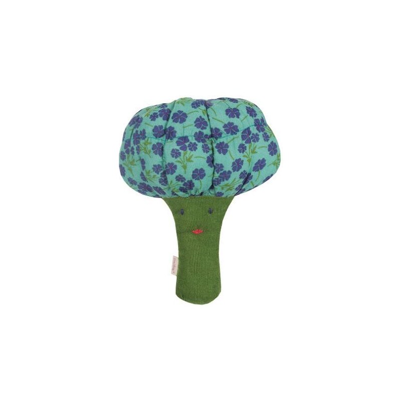Maileg Textilní chrastítko Brokolice