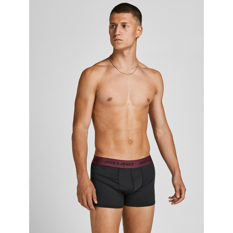 JACK & JONES Boxerky mátová / tmavě zelená / bordó / černá / bílá