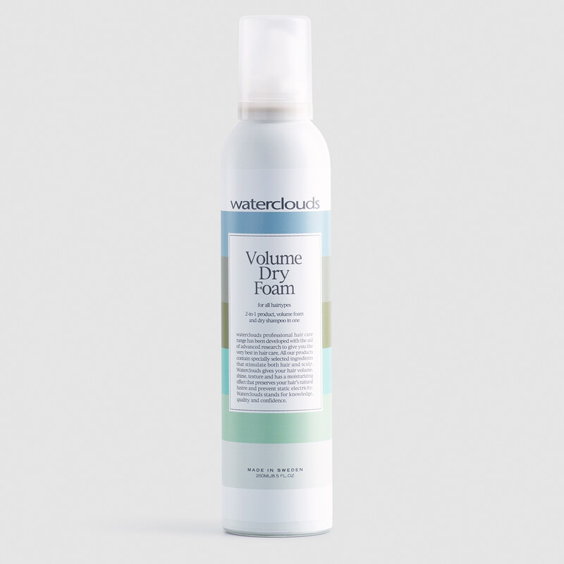 Waterclouds Volume Dry Foam pěna pro objem a suchý šampon 250 ml