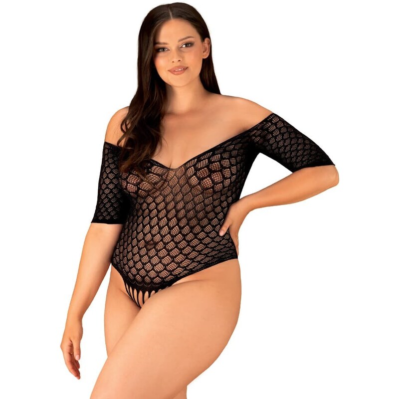 Koketné body B131 teddy XL/XXL - Obsessive