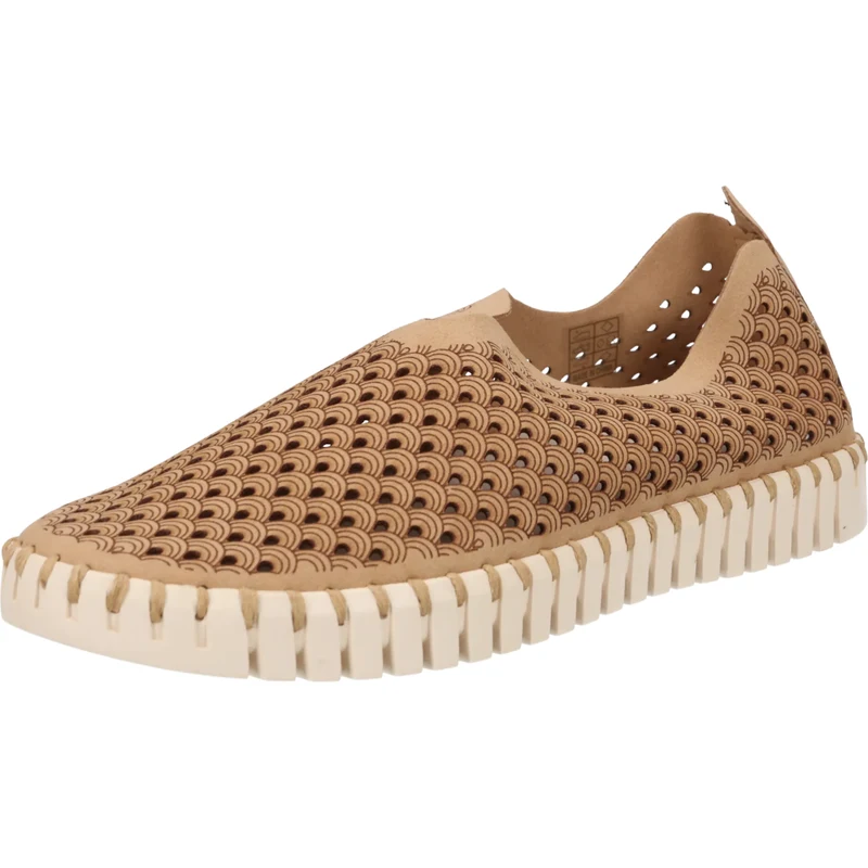 ILSE JACOBSEN Slip on boty Tulip3275 světle béžová / tmavě béžová 104930717