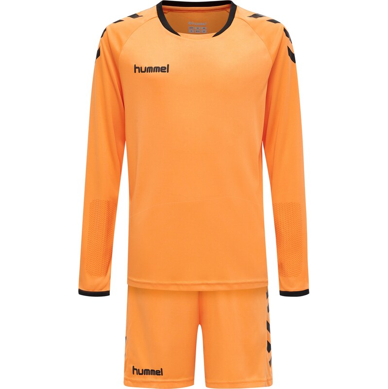 Hummel Sportovní oblečení jasně oranžová / černá