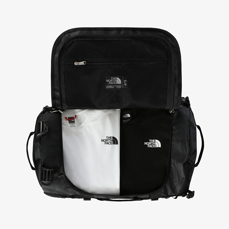 The North Face Base Camp Duffel - S TNF Black/ TNF White