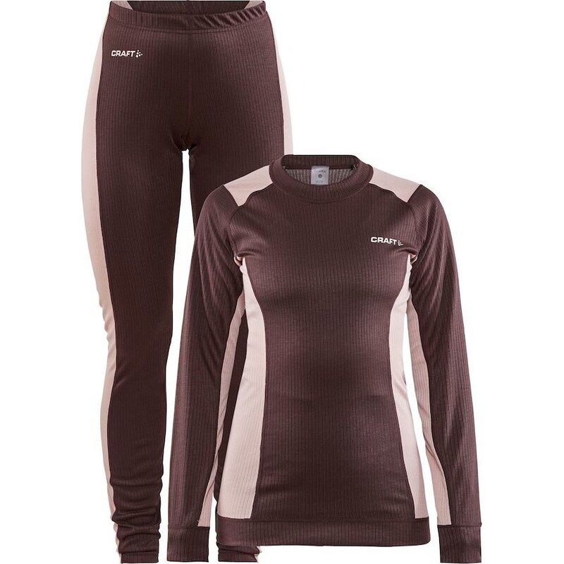 Dámský termo set CRAFT Core Dry Baselayer fialová