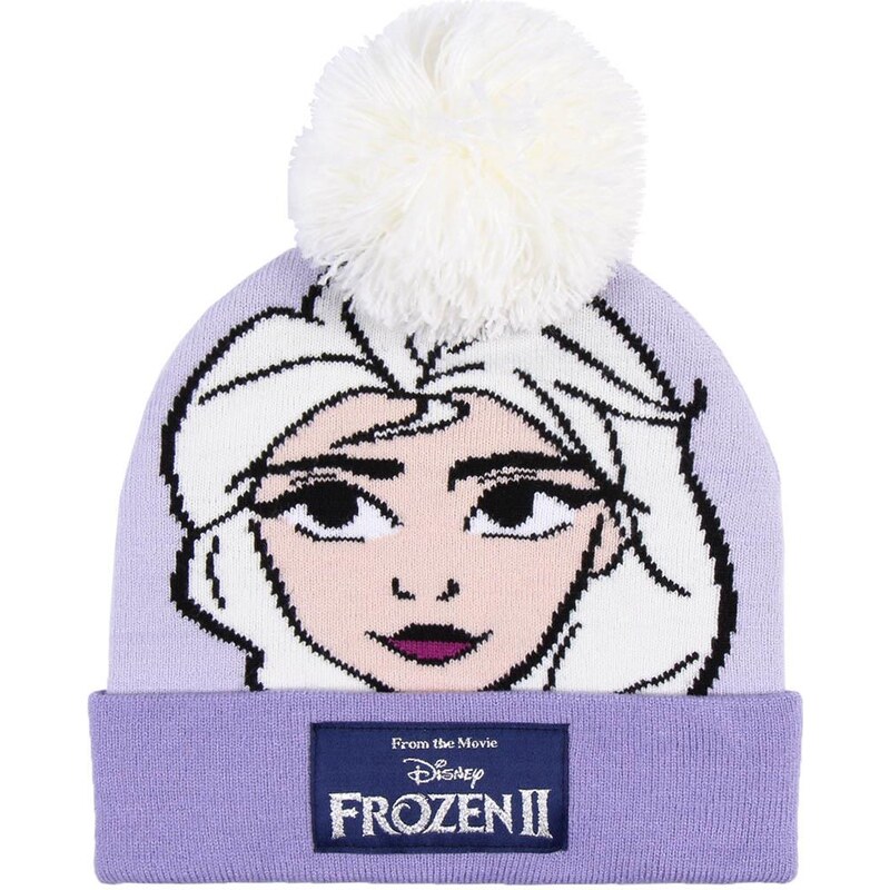 FROZEN 2 ČEPICE S APLIKACEMI Z LEDOVÉHO KRÁLOVSTVÍ II