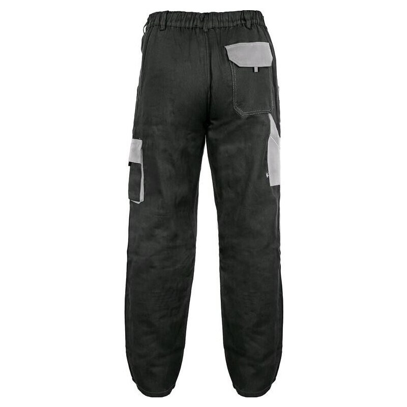 CANIS SAFETY CXS Luxy Josef pracovní kalhoty do pasu černá-šedá