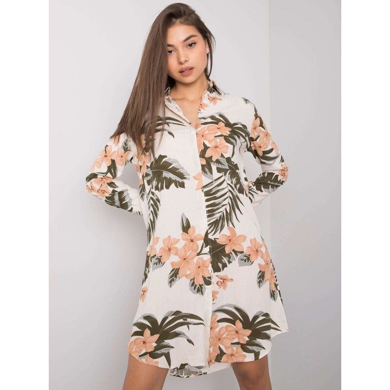 RUE PARIS Dress-TO-KS-1120-9.26-light beige