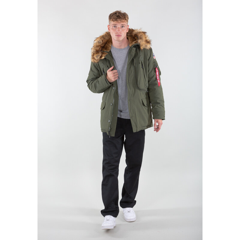 Alpha Industries Bunda POLAR JACKET dark green 66910615