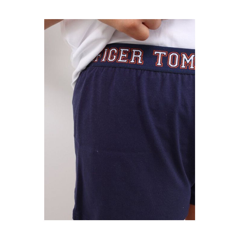 Tommy Hilfiger dámský bílo modrý pyžamový set