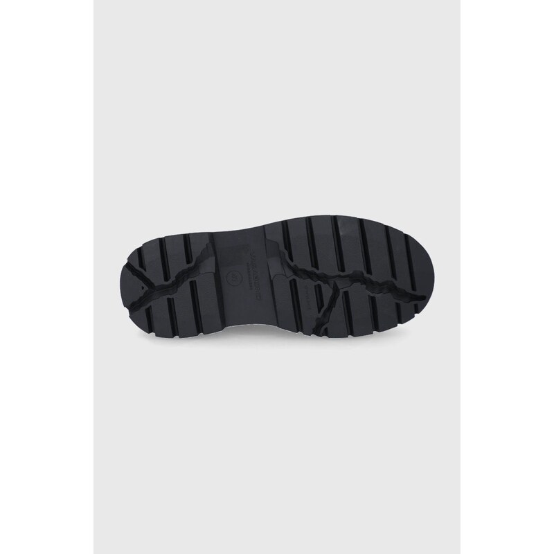 Kožené boty Vagabond Shoemakers pánské, černá barva