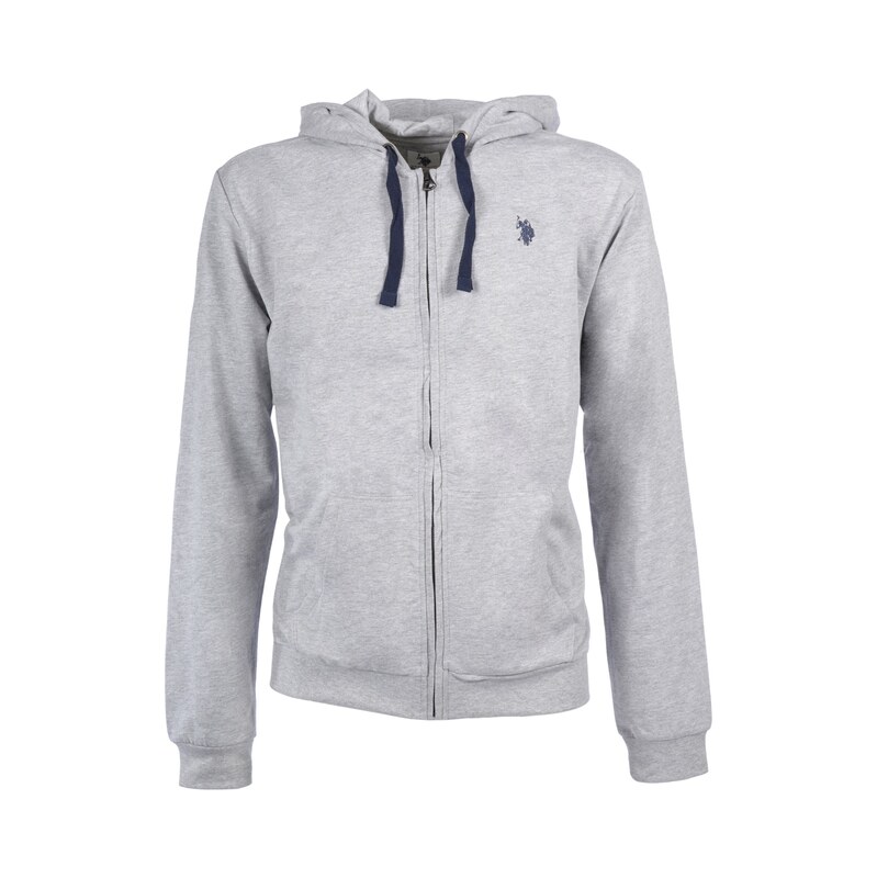 U.S. POLO ASSN. Mikina šedá / světle šedá