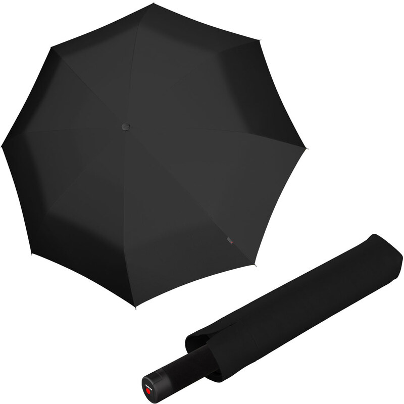 Knirps U.090 Ultra Light XXL Manual Compact - unisex skládací deštník černá  - GLAMI.cz