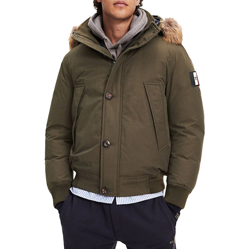 Bunda Tommy Hilfiger MW0MW11502 LEX hampton down bomber GLAMI.cz